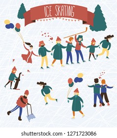 Ice skating event