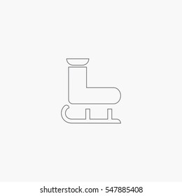 ice skating icon