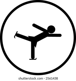 ice skating symbol