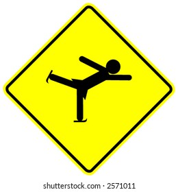 ice skating symbol