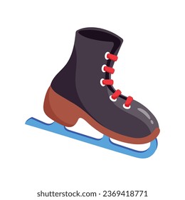 Ice skating vector colorful stickers Icon Design illustration. EPS 10 File