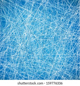 Ice with skratches, vector background