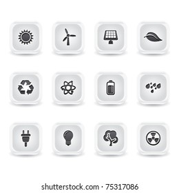 ice square energy icons