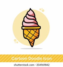 ice stick color doodle