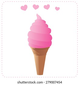 Ice strawberry