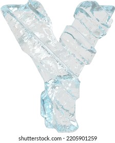Eissymbol mit dicken Diagonalriemen. Brief