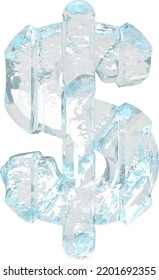 Eissymbol mit dicken vertikalen Gurten