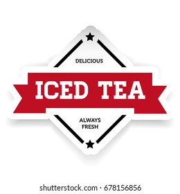 Ice Tea vintage sign