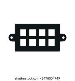Ice tray icon vector design templates simple and modern