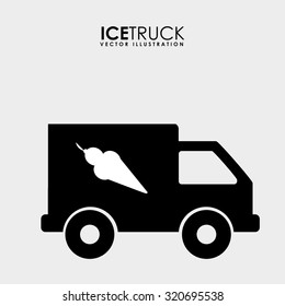 ice truck design, vector illustration eps10 graphic 