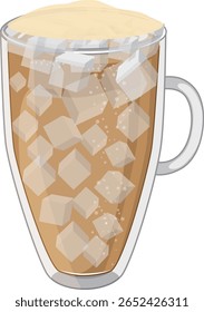 ice Vanilla Latte coffee ice cream icn 