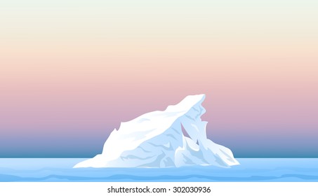 Iceberg at Afternoon