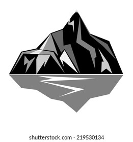 Iceberg  Icon vector