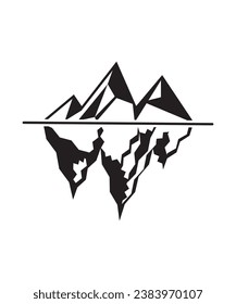 iceberg icon, vector best flat icon.