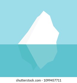 Iceberg icon. Vector illustration.