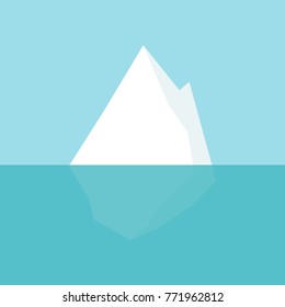 Iceberg icon. Vector illustration.