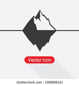 Iceberg Icon Vector Illustration Eps10