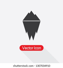 Iceberg Icon Vector Illustration Eps10