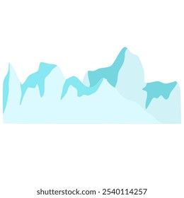 Iceberg landscape hill ice glatser