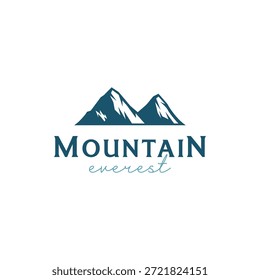 Iceberg Logo Design mit einem kreativen Konzept.