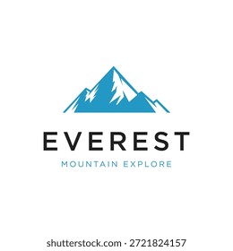Iceberg Logo Design mit einem kreativen Konzept.