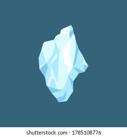 iceberg logo design inspiration. Vector Illustration.