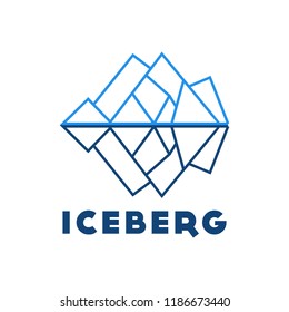 Iceberg Logo Vector