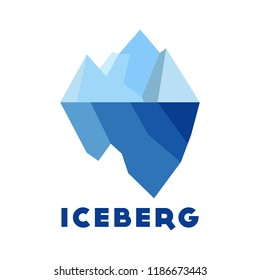 Iceberg Logo Vector