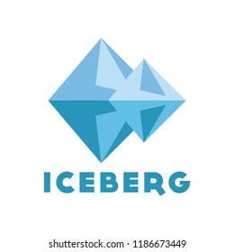 Iceberg Logo Vector