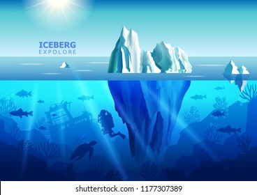 Iceberg Ocean Arctic Ecology Polar Dolphin Freeze Sea Quartz Winter Snow Landscape Frozen Island Tourism Underwater Antarctic Wreck Shark Coral Brine Dive Fish Turtle