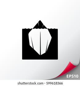 Iceberg simple icon