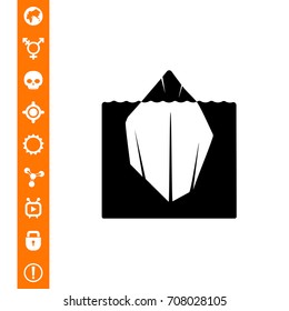 Iceberg simple icon