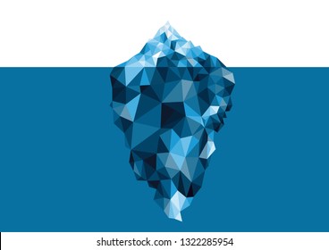 Iceberg. - Vector 