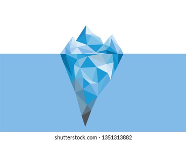 Iceberg. - Vector 