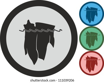Iceberg, vector, icon