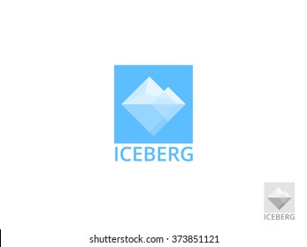 Iceberg Vector Logo And Icon