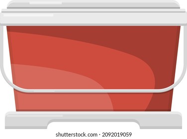 Icebox, ilustración, vector sobre un fondo blanco.