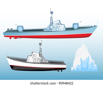 Icebreaker Boat Set