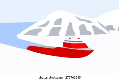 Icebreaker ship