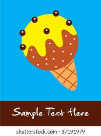 ice-cream card