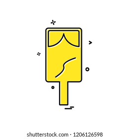 Icecream icon design vector