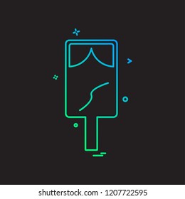 Icecream icon design vector
