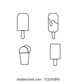 Ice-cream Icon Line