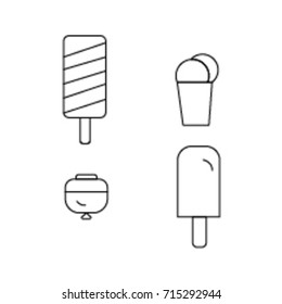 Ice-cream Icon Line