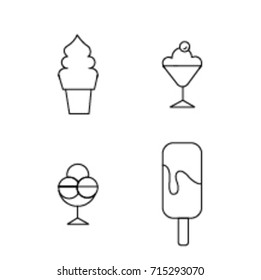 Ice-cream Icon Line