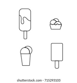 Ice-cream Icon Line