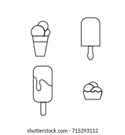 Ice-cream Icon Line