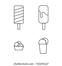 Ice-cream Icon Line