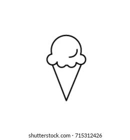 Ice-cream Icon Line