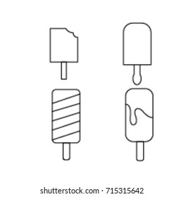 Ice-cream Icon Line